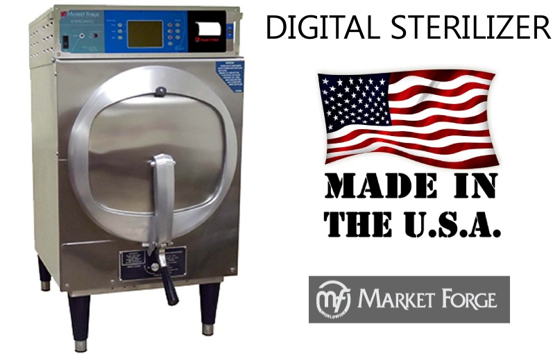 MARKET FORGE DIGITAL Cannabis Testing Lab STERILIZER USA Made