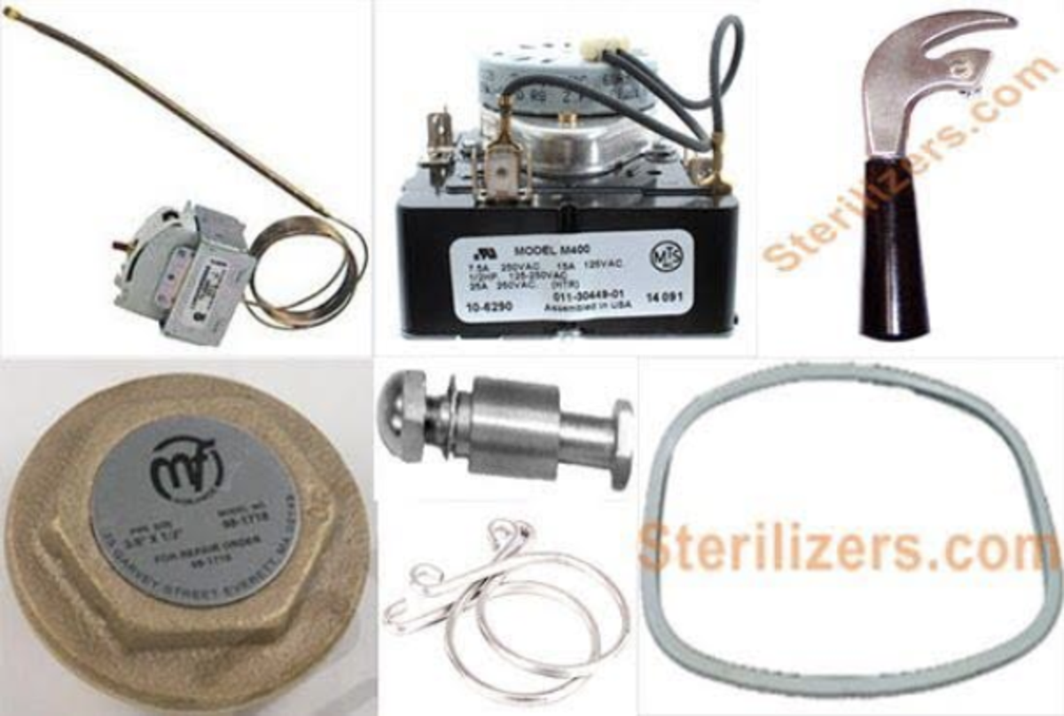 Market Forge Sterilizer Autoclave Service Repair  95-6234 Market Forge  Sterilizer Recording Thermometer